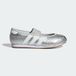 ADIDAS ORIGINALS Ballerina's 'Taekwondo' zilver / wit