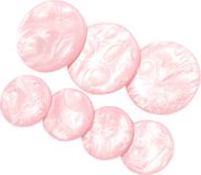 SOHO Opal Haarclip - Rosa