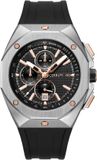 Cerruti 1881 ILG of Switzerland AG Chronograaf AREZZO Heren Polshorloge Zwart/Rosékleurig