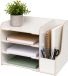 Merkloos Relaxdays Brievenbak A4 - Wit