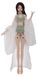 1/4 BJD-pop, slank lichaam, geborduurd Hanfu-kostuum, hars, 46 cm