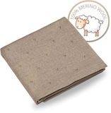 Ander Babydeken van 100% merinowol – 75×100 cm - Beige