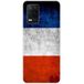 Realme Siliconen hoesje compatibel met Realme 8 5G, Realme V13 5G Franse vlag