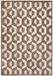 Hanse Home 105898-133X190 tapijt Binnen Rechthoek Polypropyleen (PP) Bruin, Wit