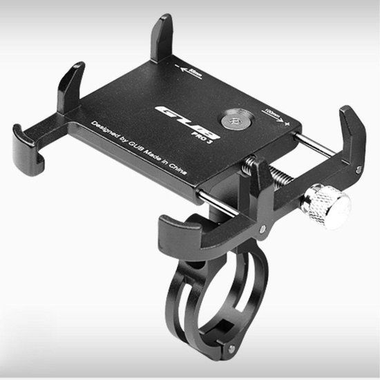 GUB Pro 3 Universele Fiets/Motor Telefoonhouder - Zwart