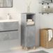Maison Exclusive - Meuble de salle de bain gris béton 30x30x100 cm Matériau dérivé du bois