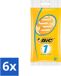 Bic Scheermesjes Pour la peau sensible Rasoirs jetables 5 lames Pack économique 6 pièces