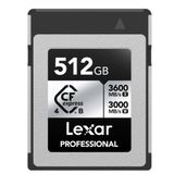 Lexar Professional GOLD CFexpress 4.0 Type B R3600/W3300 MB/s – 512GB