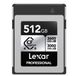 Lexar Professional GOLD CFexpress 4.0 Type B R3600/W3300 MB/s – 512GB