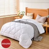 Hezberg Textile Herzberg HG-22067WD: 4-sterren kwaliteit wit dekbed - 200x200cm