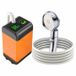 Douche de camping électrique 7800mAh avec contrôle intelligent de la température et 3 modes de pulvérisation