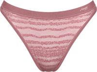 Sloggi FREE Evolve String Lace Dames Onderbroek - BRUIN