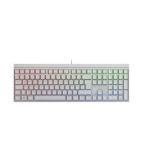 CHERRY MX 2.0S RGB Gaming Toetsenbord USB QWERTZ Duits Wit