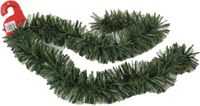Ger Import Kerstslingers - glitter groen - folie lametta - 180 x 12 cm