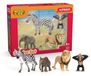 Schleich Figuurspeelset "Mijn eerste dieren van Afrika", 4 figuren, 42721 Wild Life, vanaf 3 jaar