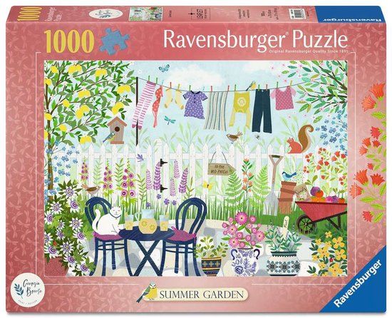 Ravensburger Zomertuin Legpuzzel 1000 Stukjes