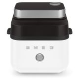 Smeg AFC01WHMEU Heteluchtfriteuse 7,3 L Vrijstaand 1450 W Zwart, Wit