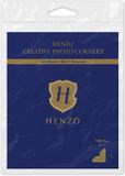 Henzo Fotoplakkers - Creative Fotohoekjes - 108 stuks - Zwart