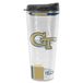 Rico Industries NCAA Georgia Tech Yellow Jackets - GT dubbelwandige Tritan-beker, 591 ml