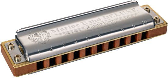 Hohner Marine Band Deluxe in D-Dur - Diatonische mondharmonica