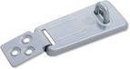 AMIG Overvalsluiting/kistoverval - 1x - voor hangsloten - 67 x 33mm - verzinkt staal - inclusief schroeven