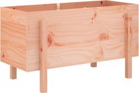 vidaXL - Plantenbak - verhoogd - 101x50x57 cm - massief douglashout