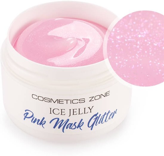 Cosmetics Zone ICE JELLY - Pink Mask Glitter