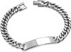 Amanto Armband Cristo - Heren - 316L Staal - Graveer - 10 mm - 21 cm