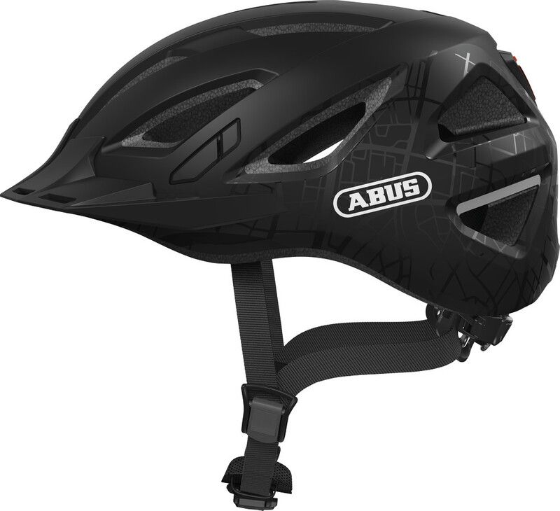 ABUS Urban-I 3.0 Helm - Zwart - Maat M (52-58cm)