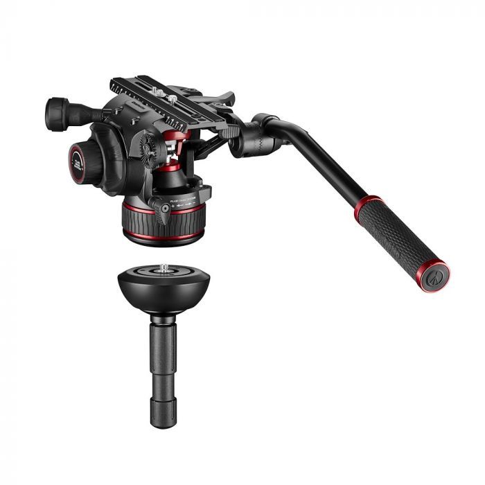 Manfrotto Nitrotech 612 Aluminium Statiefhoofd - Zwart