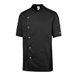 BP 1599-485 Heren koksjas met korte mouwen, 50% katoen, 50% polyester, zwart, maat M