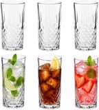 Cosy&Trendy Cosy Moments Verres à boire Havana - 6 pièces - 350 ml - Transparent - Verre