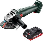 Metabo W 18 7-125 accu-haakse slijper 18 V 125 mm + 1x LiHD-accu 4,0 Ah - zonder oplader