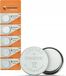 Piles bouton lithium CR2032 3 V, lot de 5