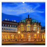 Merkloos Dresden Kalender Stimmungsvolles Dresden 2027 - 30 x 30 cm