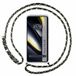 Tumundosmartphone Transparant hoesje voor Xiaomi Poco F6 5G met koord groen/goud