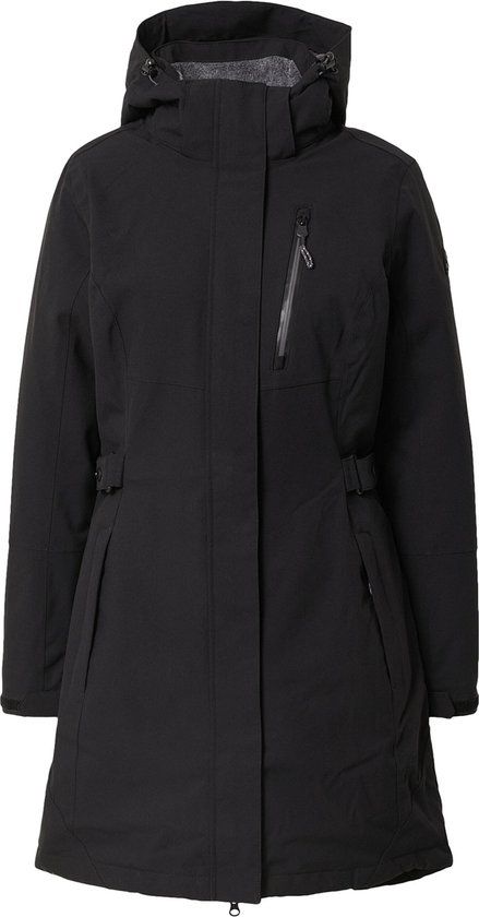 Killtec Dames Winter Parka - 37726 Zwart Maat 50 - Waterdicht en Ademend
