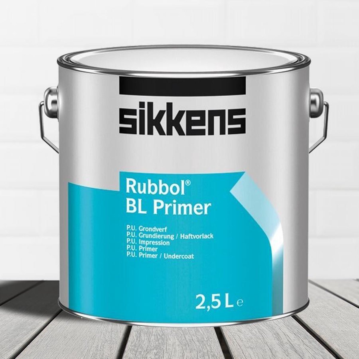 Sikkens Rubbol BL Primer Ral 9010 Zuiver Wit 2,5 liter
