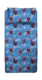 Spiderman Marvel Disney, bedlaken voor Frans bed, hoeslaken, kussensloop, blauw, 100% katoen, officieel product