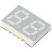 TRU COMPONENTS SMD-LED Geel-groen 9 mcd Display met twee cijfers