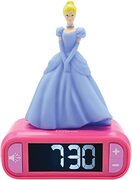 Lexibook - Disney Princess digitale wekker voor kinderen met nachtlampje Snooze, kinderklok, lichtgevende Disney Princess, roze - RL800DP