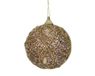 Decoris kerstbal 8cm champagne 1 stuk