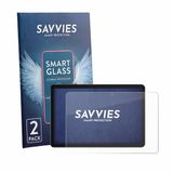 Savvies 2 Stuks Screenprotector - Geschikt voor Luzglo P10 - Beschermfolie Glas Transparant