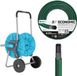 Cellfast Aluplus - tuyau d'arrosage 1/2" 30 m avec chariot / support de tuyau
