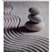 LIVARNO® Rideau de douche, 180 x 200 cm (pierres)