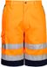 Portwest Hi-Vis Polykatoen Korte Broek E043 - Oranje/Marine - L