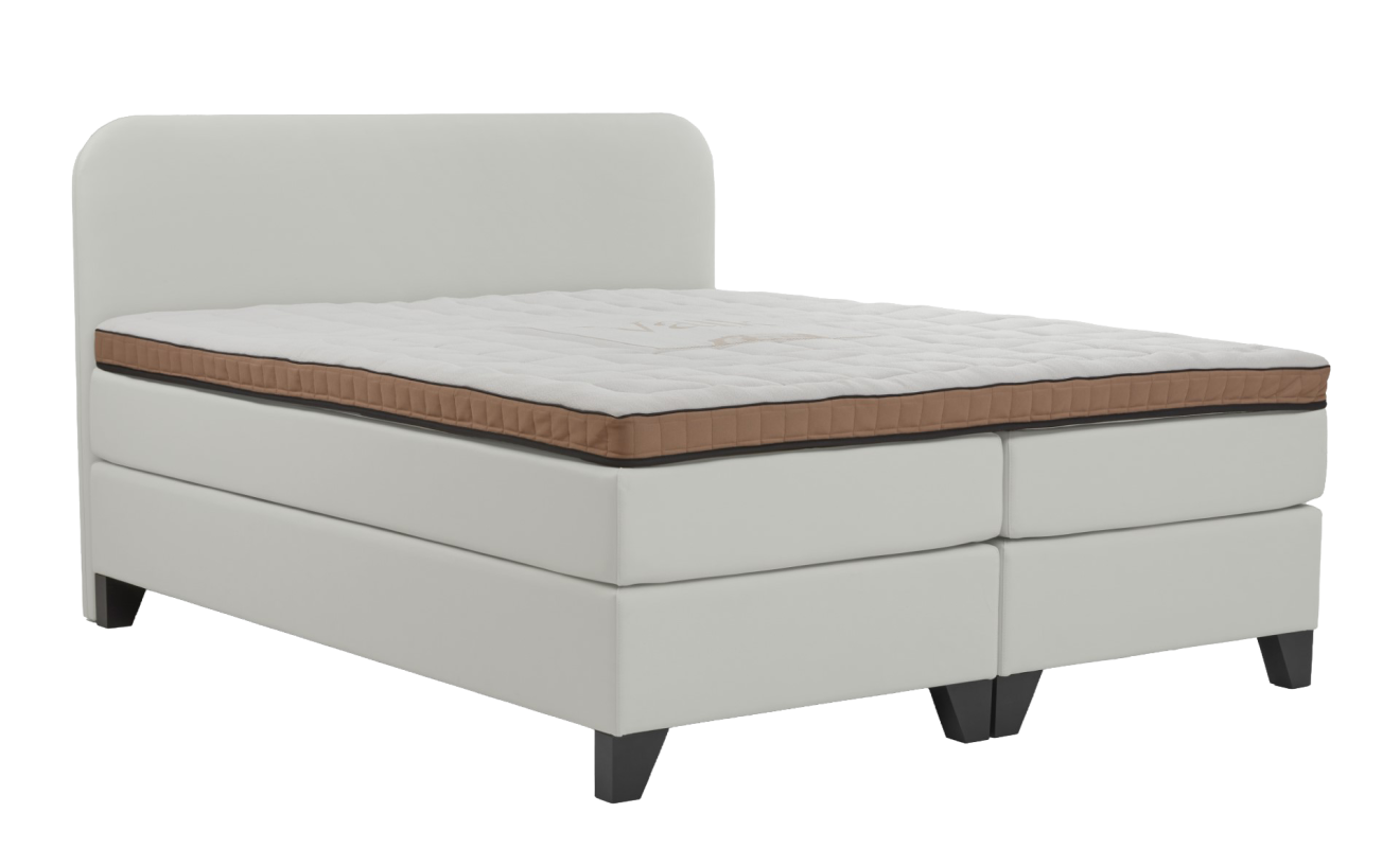 M line Essential Hotel Boxspring with Topper Luxury 160 x 210 cm