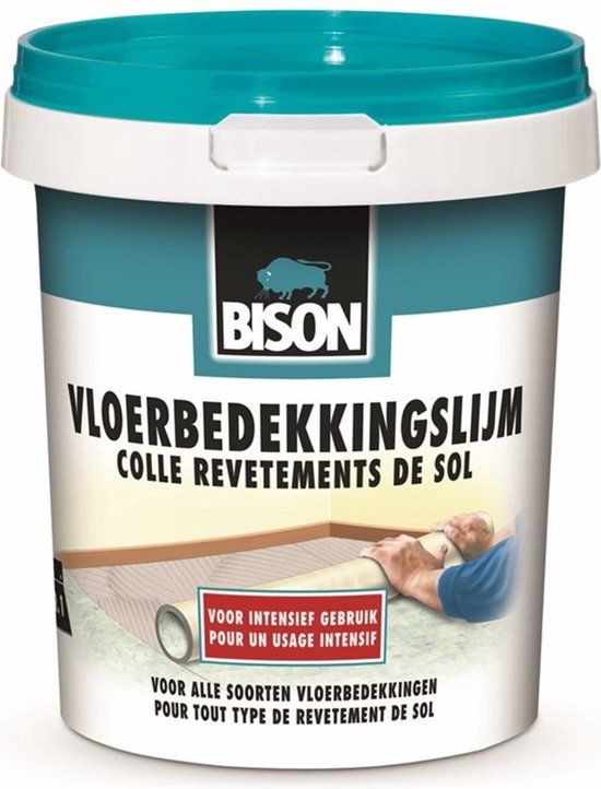 Bison Vloerbedekkingslijm Verwijderbaar - 4 kg