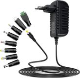 Bloc d'alimentation 24 V - Adaptateur AC 24 V - 1 A - Universel AC 220 V vers DC 24 V 500 mA 1000 mA - Caméra de surveillance