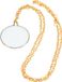 Bristol Novelty Ltd Bristol Novelty Ouderwets oogglas aan ketting - Monocle voor volwassenen